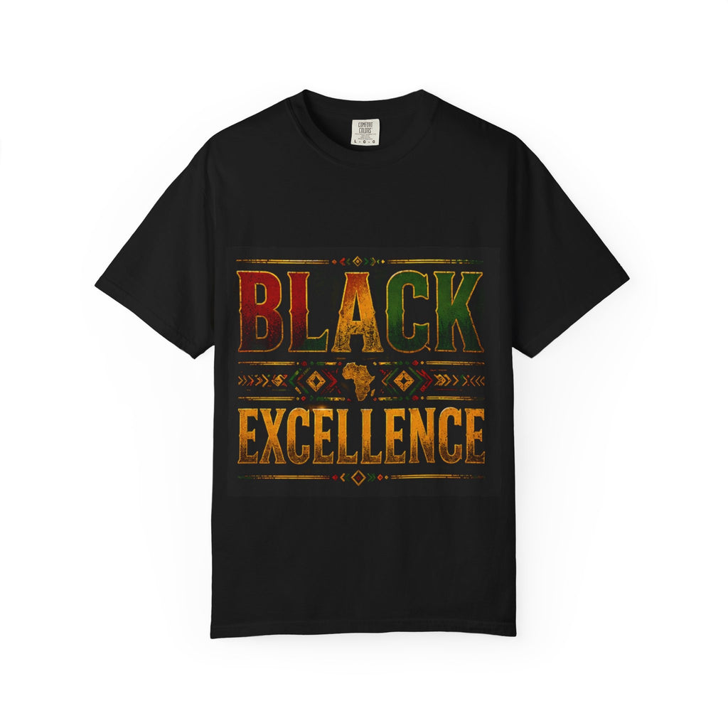 Black Excellence T-Shirt — Pan-African Vintage Graphic Tee