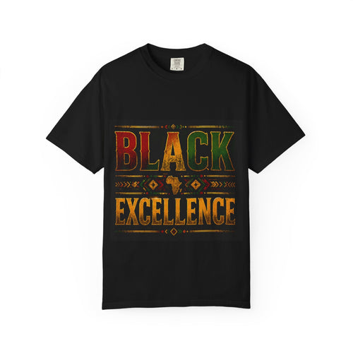 Black Excellence T-Shirt — Pan-African Vintage Graphic Tee