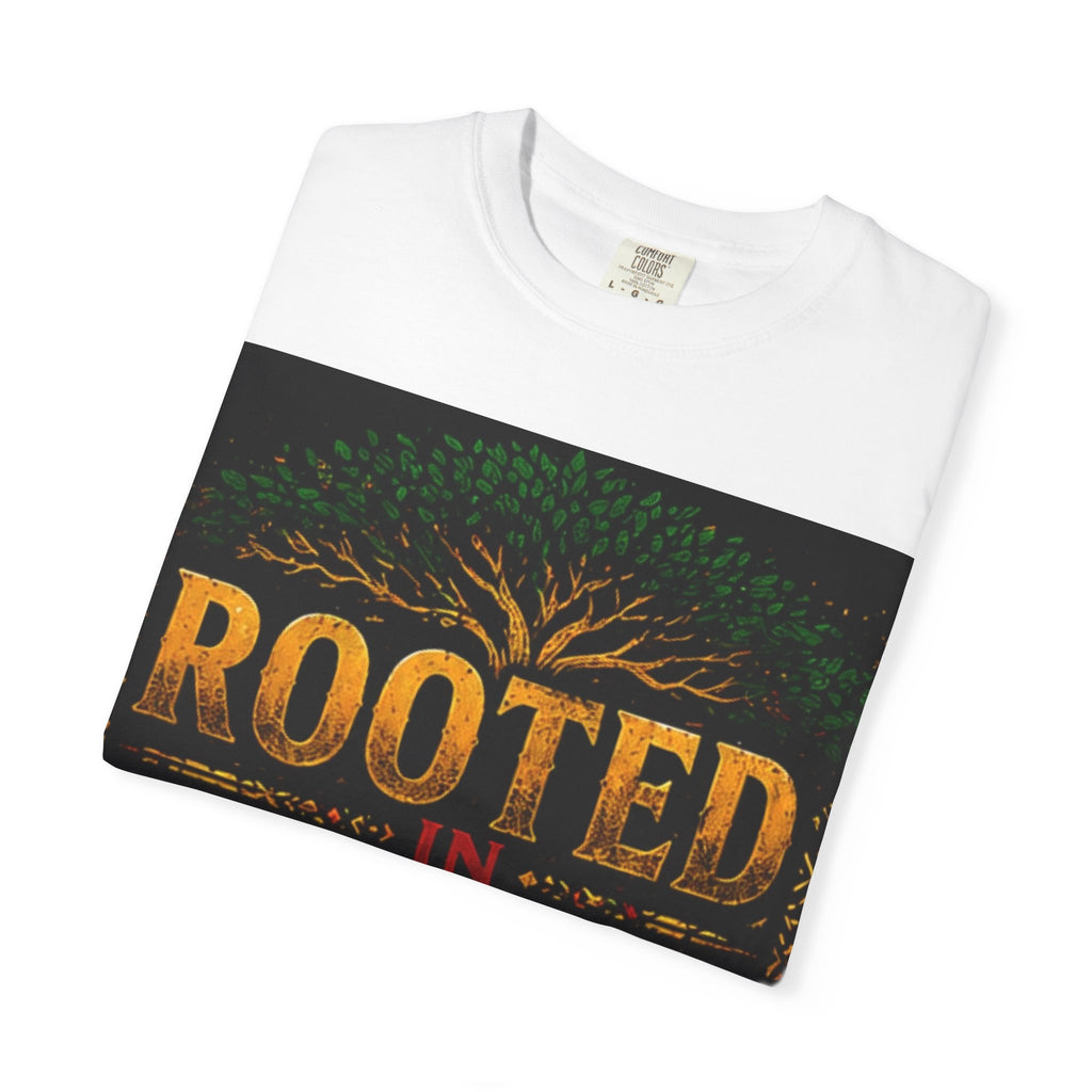 Rooted in Culture T-Shirt — Afrocentric Tree of Life Graphic Tee
