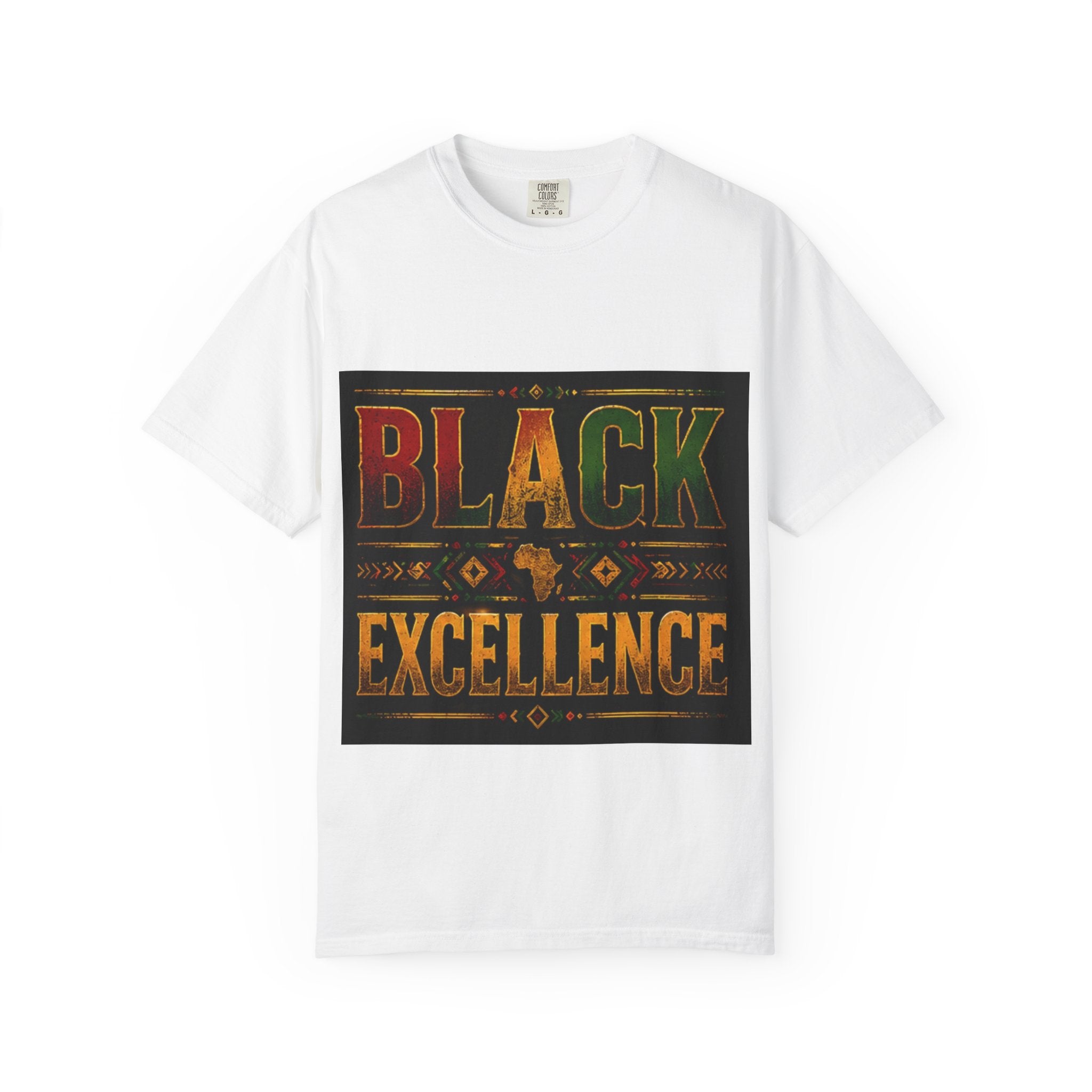 Black Excellence T-Shirt — Pan-African Vintage Graphic Tee