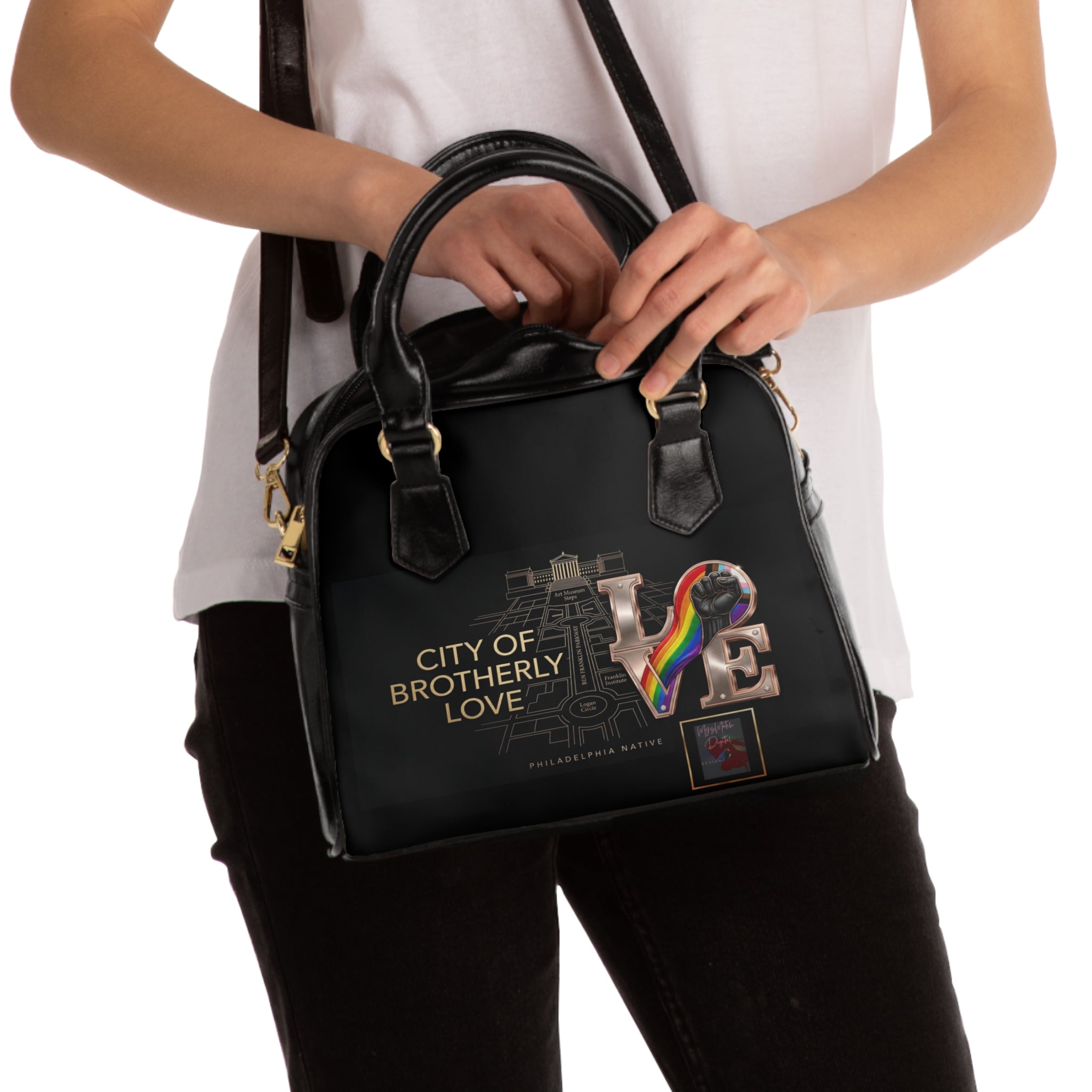 "LOVE" Shoulder Handbag
